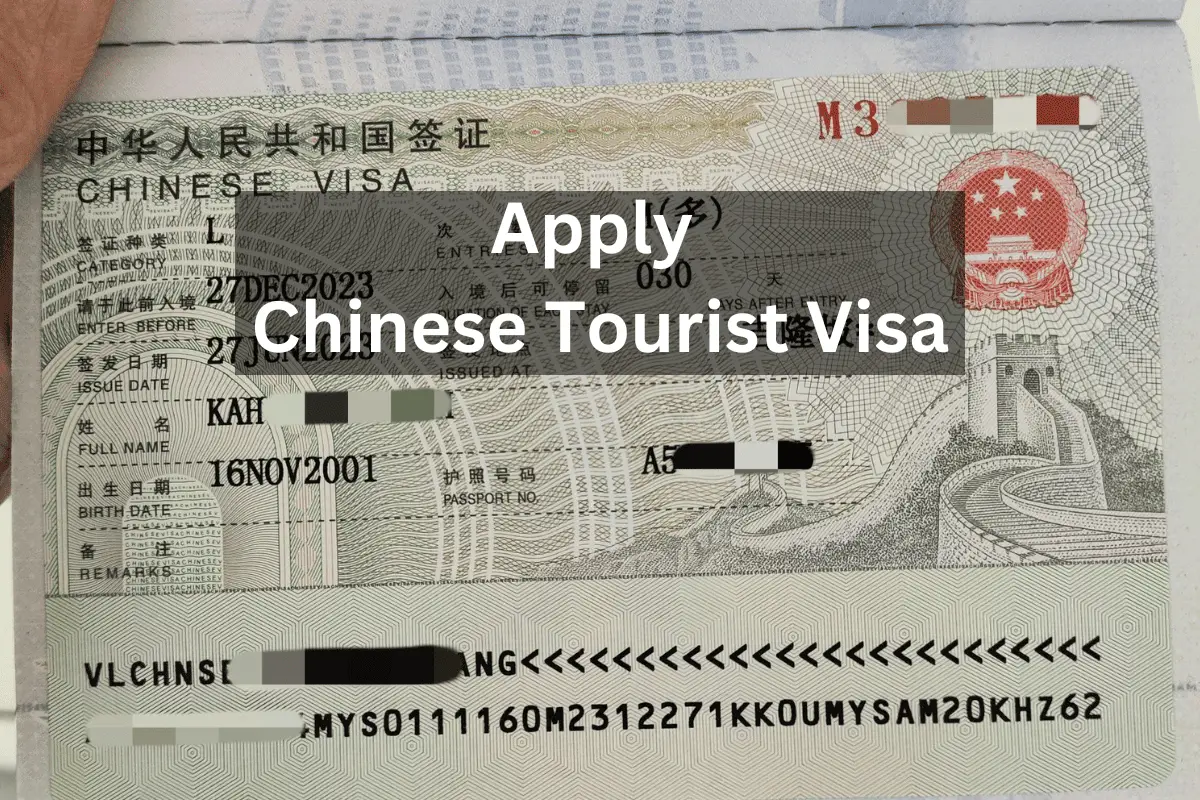 Apply Chinese Tourist Visa