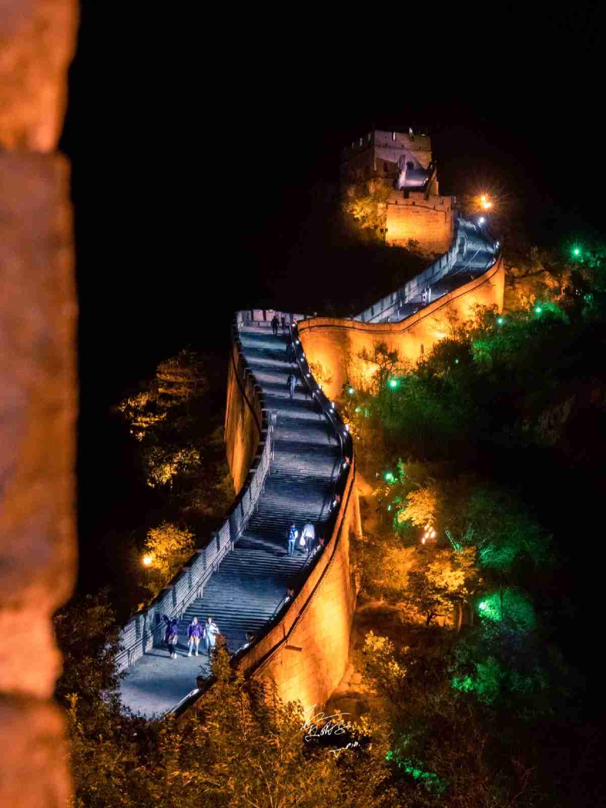 Night tour of Badaling Great Wall 1