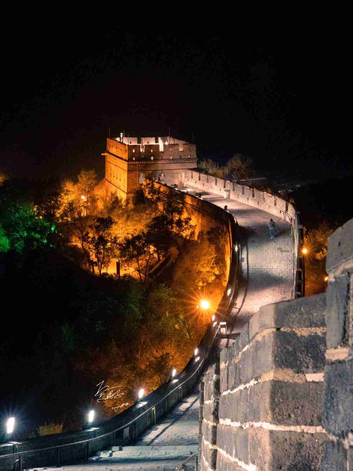 Night tour of Badaling Great Wall 2