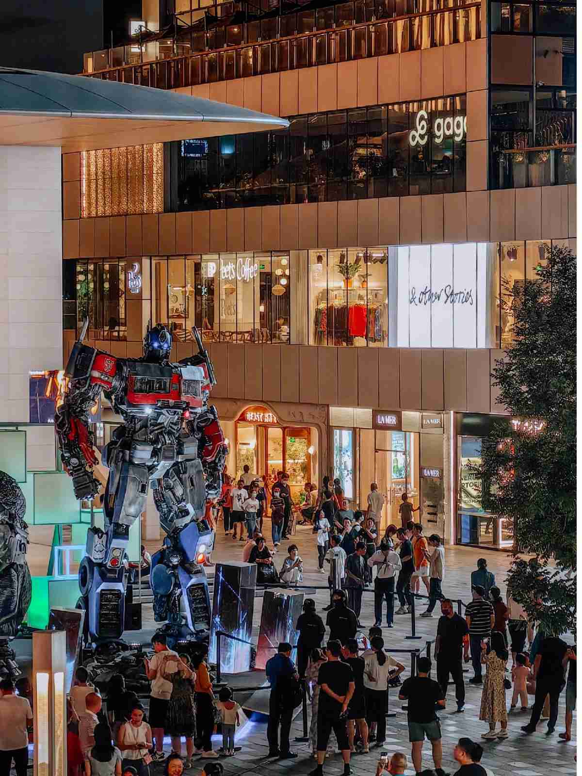 Transformers model in Sanlitun